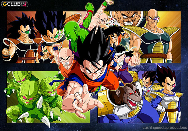 Dragon Ball Z Saiyan saga
