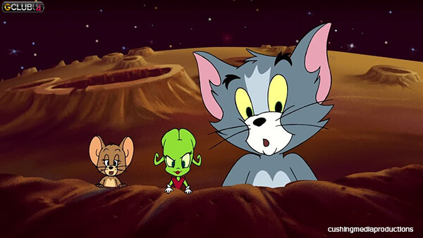 Tom and Jerry Blast Off to Mars