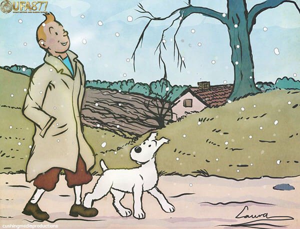 Tintin and Snowy