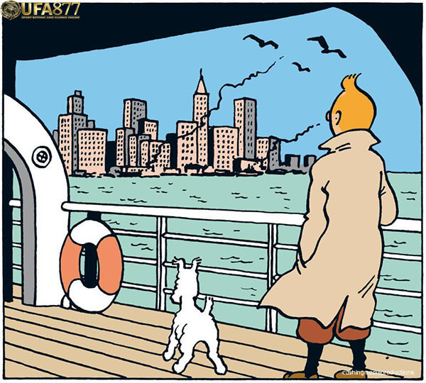Tintin in America