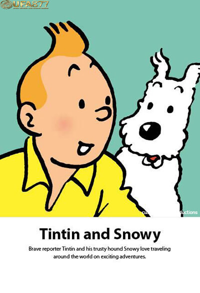 Tintin and Snowy