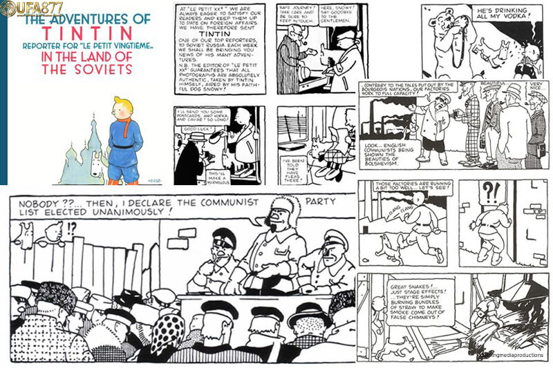 Tintin in the Land of the Soviets