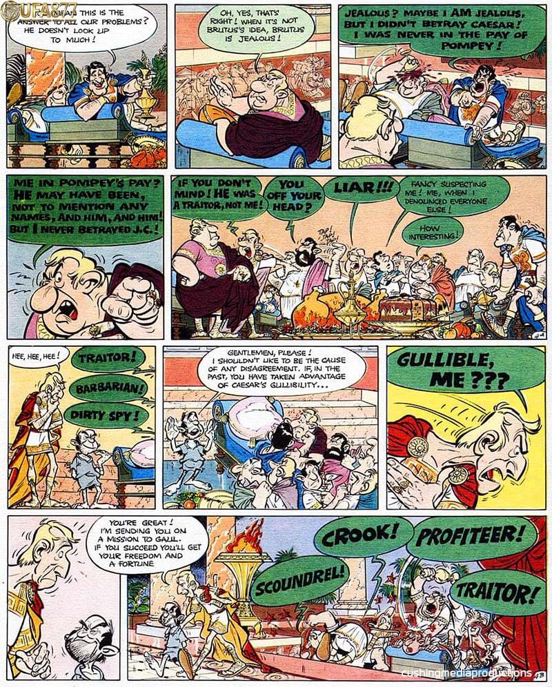 Asterix and the Roman Agent