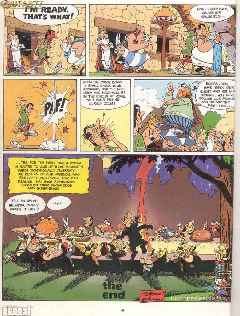 Asterix in Switzerland
