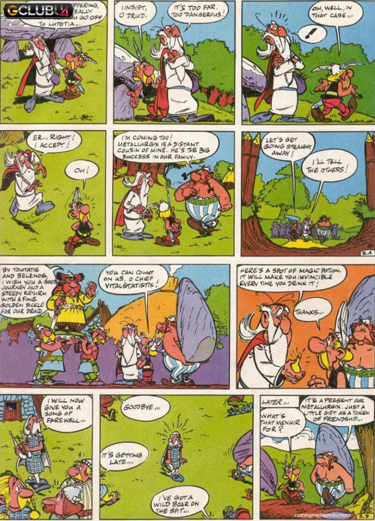 Asterix and the Golden Sickle