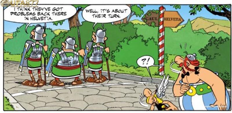 Asterix in Switzerland