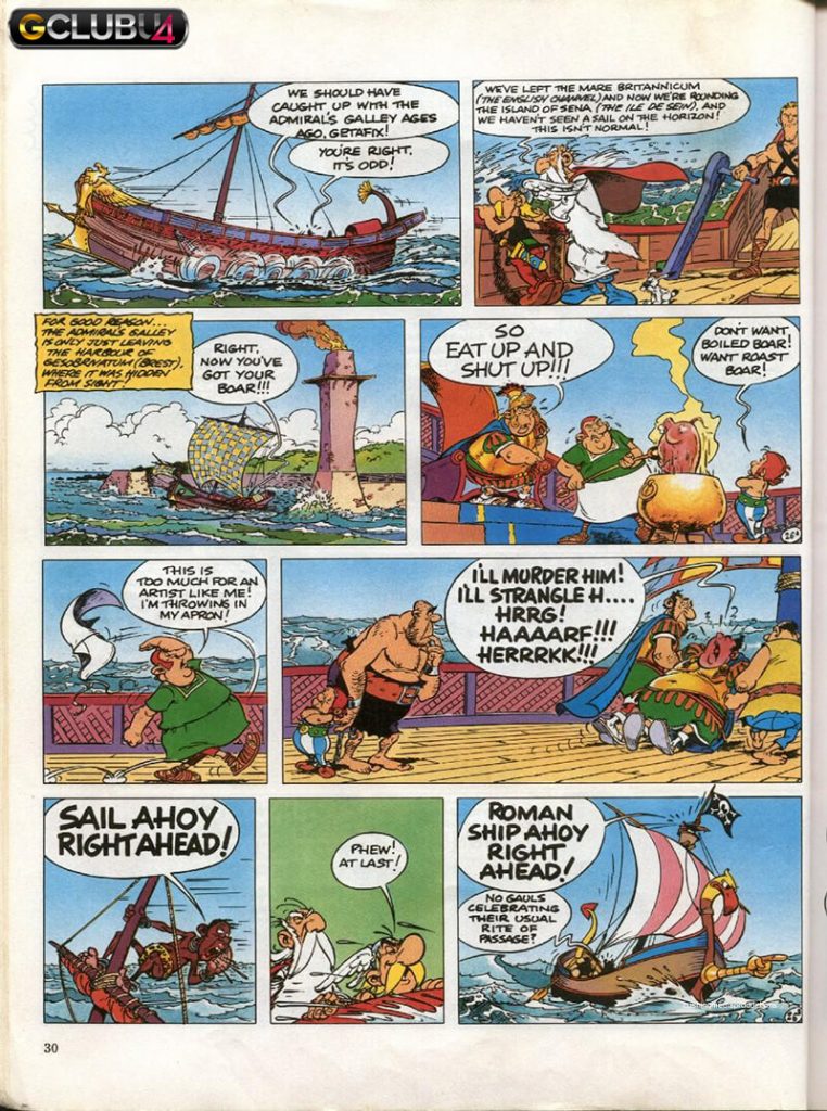 Asterix and Obelix All at Sea