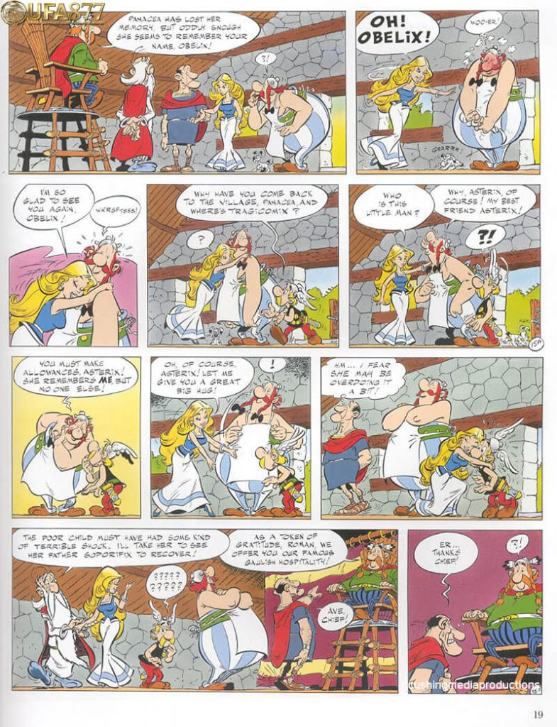 Asterix and the Actress