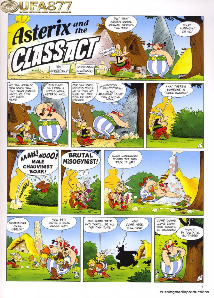 Asterix and the Class Act