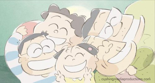 My Neighbors the Yamada เป็นภาพยนตร์หายากที่ผสมผสานบทกวีคลาสสิกเข้ากับเรื่องราวชีวิตสมัยใหม่ สร้างจากการ์ตูนเรื่อง Nono-chan ของ yonkoma 
