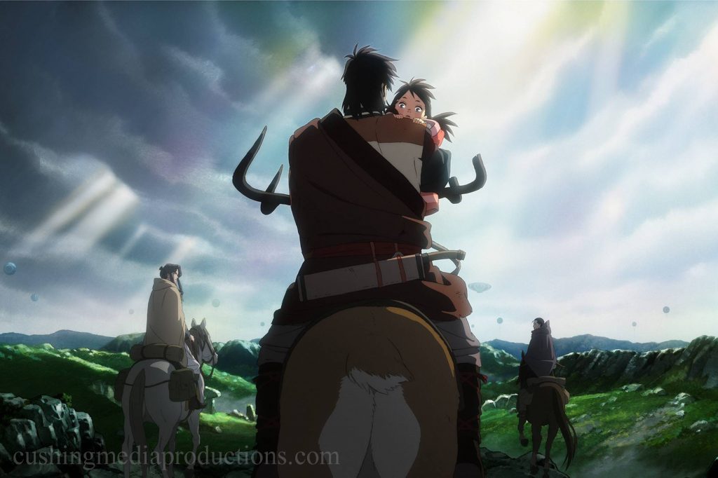 The Deer King สำหรับผลงานการกำกับเรื่องแรกของเขา Masashi Ando ได้ดึงประสบการณ์ของเขาในฐานะนักออกแบบตัวละครในภาพยนตร์แอนิเมชั่นแฟนตาซีอย่าง
