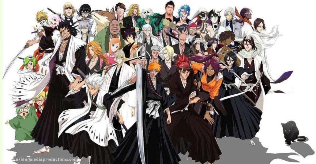 Bleach (ブリーチ, ได้รับการตีพิมพ์ต่อเนื่องในการ์ตูนมังงะญี่ปุ่นWeekly Shonen Jumpตั้งแต่เดือนสิงหาคม 2001 ถึงเดือนสิงหาคม
