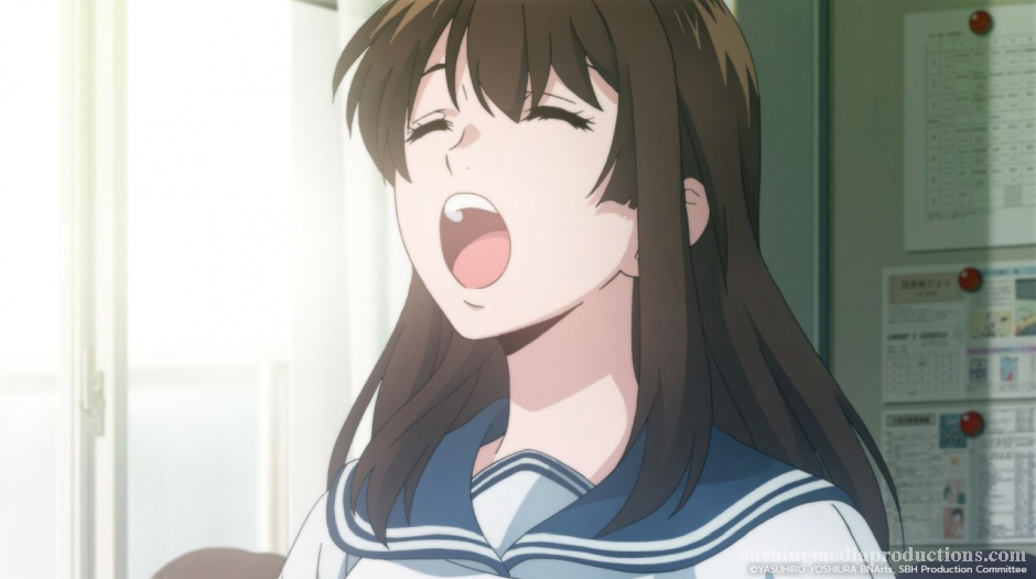 Sing a Bit of Harmony (アイの歌声を聴かせて, Ai no Utagoe o Kikasete lit."Let Me Hear You Sing of Love") เป็นภาพยนตร์นิยายวิทยาศาสตร์เกี่ยวกับชีวิต