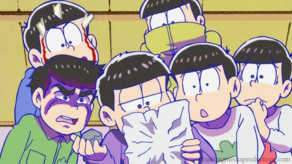 Osomatsu san ซีรีส์นี้เริ่มต้นในปี 1966 ต่อมาถูกดัดแปลงเป็นซีรีส์อื่นในปี 1988 และตอนนี้ได้ดัดแปลงเป็นครั้งที่สามในปี 2015 และต่อ