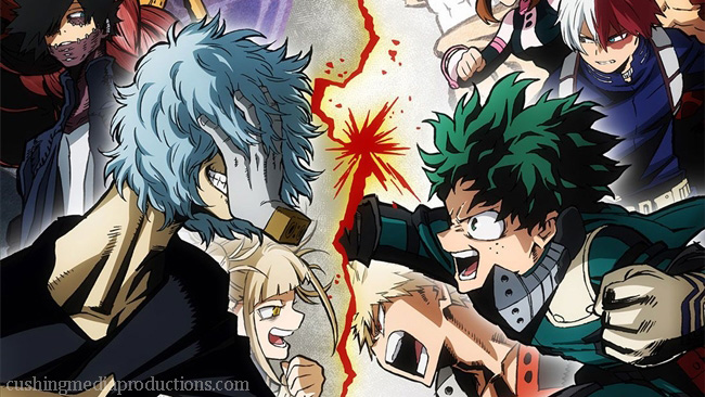 My Hero Academia เป็นอนิเมะซีรีส์ที่ผลิตโดย Toho และ Bones จากมังงะโดย โคเฮย์ โฮริโคชิ ประกาศในครั้งที่ 49 ปี 2015 ของ Weekly Shonen Jump