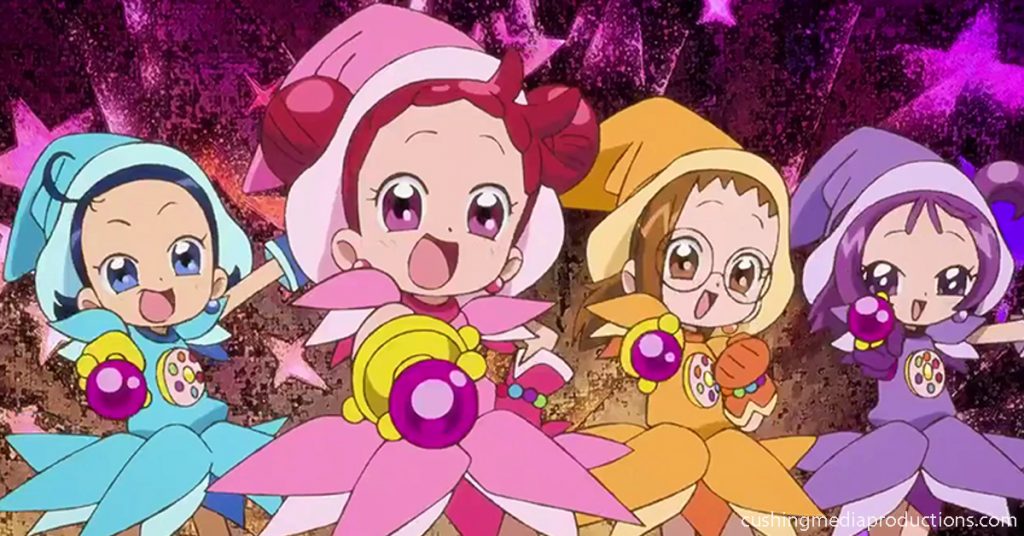 Ojamajo Doremi หรือที่รู้จักในชื่อMagical DoReMiในบางประเทศซีรีส์ Ojamajo Doremi ซี ซันแรกซึ่งฉายครั้งแรกเมื่อวันที่ 7 กุมภาพันธ์