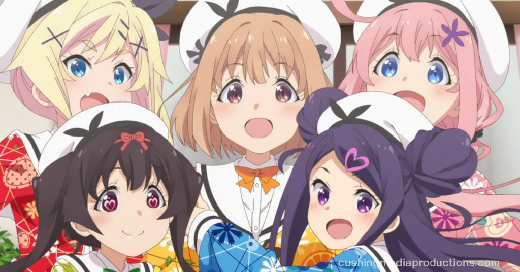 Dropout Idol Fruit เป็นอนิเมะความยาว 12 ตอนที่ดัดแปลงมาจากซีรีส์มังงะในชื่อเดียวกัน เดิมมีกำหนดฉายในเดือนกรกฎาคม 2020 แต่เนื่องจาก