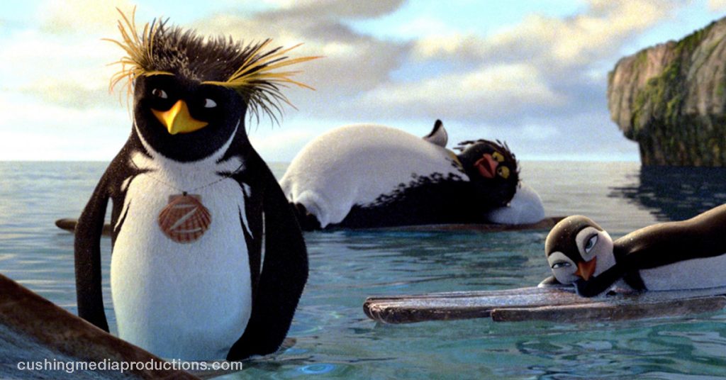Surf Up เซิร์ฟอัพ เป็นภาพยนตร์คอมเมดี้สำหรับครอบครัวที่สร้างจากคอมพิวเตอร์แอนิเมชั่นอเมริกันปี 2550 ให้เสียงพากย์เป็น Shia LaBeouf