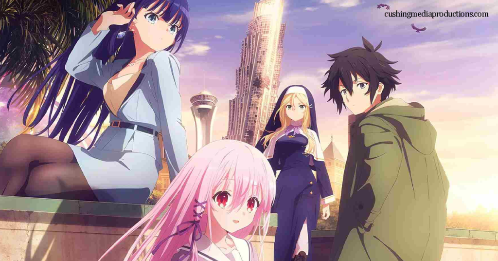 Engage Kiss เป็นอนิเมะต้นฉบับที่ผลิตโดย A-1 Pictures และเขียนโดยFumiaki Marutoพร้อมออกแบบตัวละครโดย Tsunako