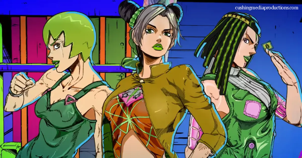 Stone Ocean ขอแนะนำ JoJo ล่าสุด Jolyne Cujoh นางเอกคนแรกในซีรีส์ JoJo's เรื่องราวเริ่มต้นเมื่อ Jolyne ถูกจับและถูกใส่ร้ายในข้อหาฆาตกรรม