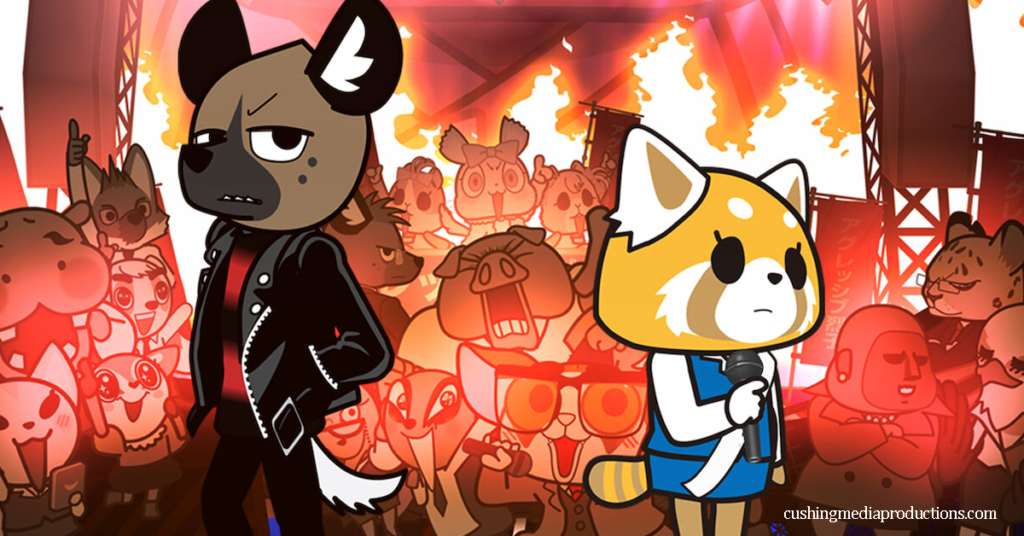 Aggretsuko เรตสึโกะ แพนด้าแดงที่มีรูปร่างคล้ายมนุษย์ ซึ่งเป็นสัญลักษณ์ของสถานที่ทำงานและความวิตกกังวลในชีวิตจริงที่แพร่ระบาดถึงยี่