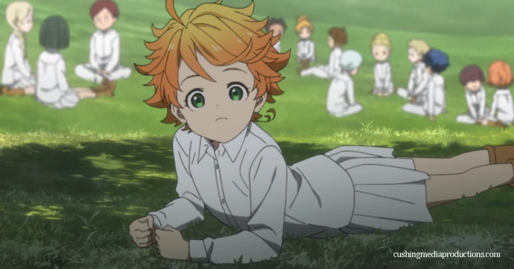 Yakusoku no Neverland การ์ตูนญี่ปุ่น เป็นเรื่องราวเกี่ยวกับเด็กกลุ่มหนึ่งที่อาศัยอยู่ในสถานเลี้ยงเด็กกำพร้าที่เรียกว่า "Grace Field House"