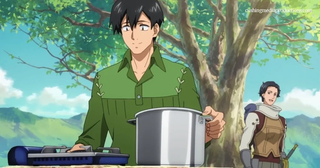 Campfire Cooking ซีรีส์ญี่ปุ่น ผลิตโดย Bushiroad นำเสนอแนวผจญภัย ตลก แฟนตาซี และอาหารกูร์เมต์ควบคู่ไปกับธีมของ Isekai ทีมงานที่อยู่เบื้อง