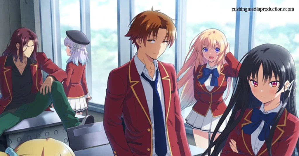 Classroom of the Elite อนิเมะญี่ปุ่น เป็นซีรีส์อนิเมะทีวีแนวจิตวิทยา ดราม่า และโรงเรียน เริ่มออกอากาศในวันที่ 12 กรกฎาคม มีทั้งหมด 12 ตอน